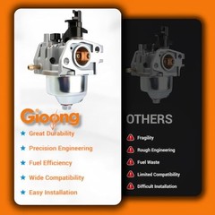 Carburetor for DeWalt Powermate DXGNR4000 PMC164000 223CC 224CC 4000W 5000W