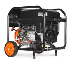 Portable Generator Electric Start 8000-Watt 120V/240V Dual Fuel Gas 340cc