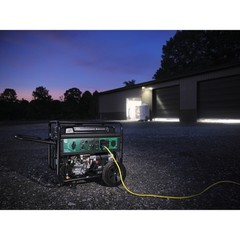 Cummins Portable Dual Fuel Generator, 9500 Surge Watts, 7500 Rated Watts,