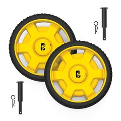 Champion Power Equipment 40065 Wheel Kit with Folding Handle and Never Flat T…