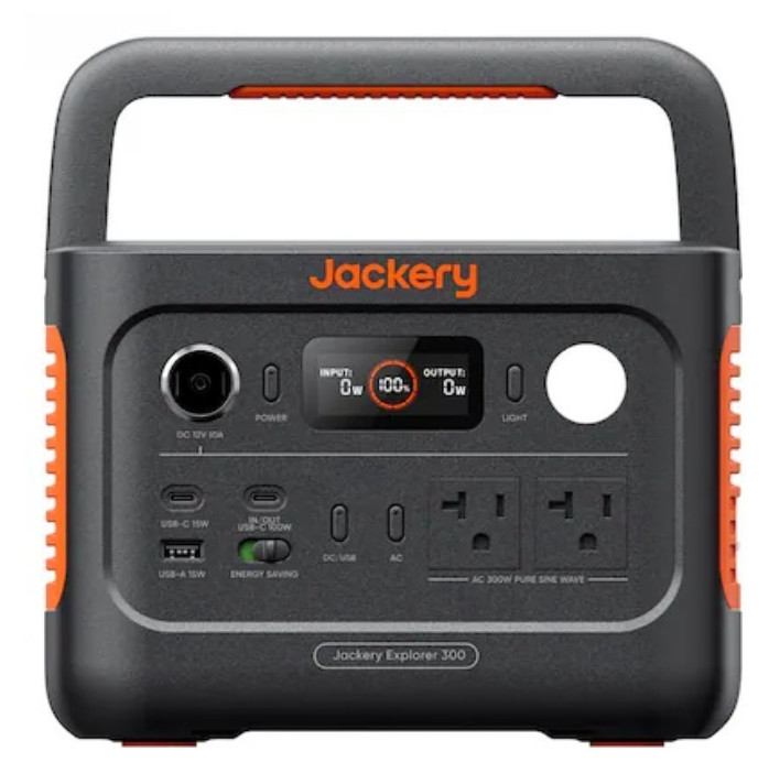 Jackery Explorer 300 Portable Pure Sine Wave Power Generator USB, 2x110V