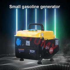 220V Small Generator, Micro Gasoline Generator, Mini Portable Handheld