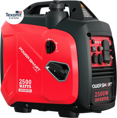 2500-Watt Portable Inverter Generator with Quiet for Camping