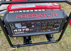 PREDATOR 4375 Watt Gas-Powered Portable Generator