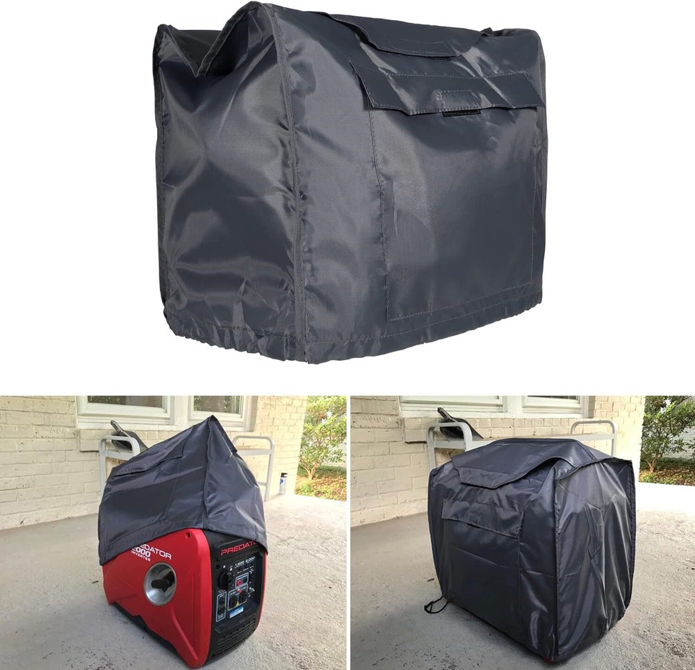 Waterproof Generator Cover w/ Storage Pocket for Honda Eu2000i Eu2200i &EU2200IC