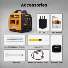 3.5KW Super Quiet Compact Portable Suitcase Inverter Generator Lightweight