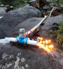 Aluminum Alloy 1000 Watt Turbo Hydro Generator 220 Volt 50hz Household