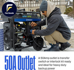 Westinghouse 18000 Peak Watt Dual Fuel Home Backup Portable Generator Remote