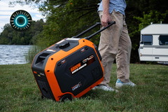 Quiet 6800-Watt Dual Fuel Rv-Ready Electric Start Portable Inverter Generator
