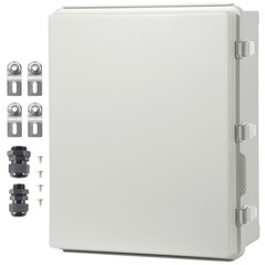 Outdoor Electrical Junction Box, 13.78 x 9.84 x 5.90 in, ABS Plastic Electrical
