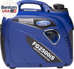 2500 Watt Gas Inverter Generator, Small Portable & Quiet, Home Use, Camping, Out