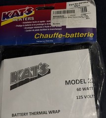 Kat’s – 22100X 22100 60 Watt 28″ Battery Thermal Wrap (Pack of 1)