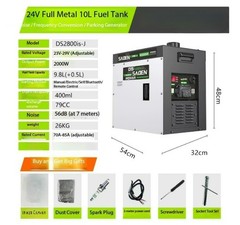 24V Parking Air Conditioner with Electric Motor Quiet Operation Remote Control