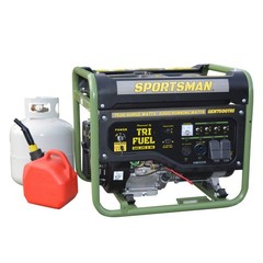 Sportsman, 7500 Watt Portable Tri-Fuel Generator, Voltage 120/240 Model#