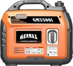 GENMAX 3,300-W Quiet Portable RV Ready Gas Powered Inverter Generator, CO Sensor