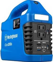 Backup Power when Lights Go Out Portable Power Station Solar Generator Small