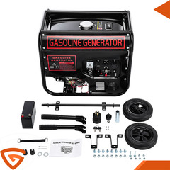 5000W Gas Inverter Generator Electric Start 274cc OHV Engine 110V&220V Volt 60Hz