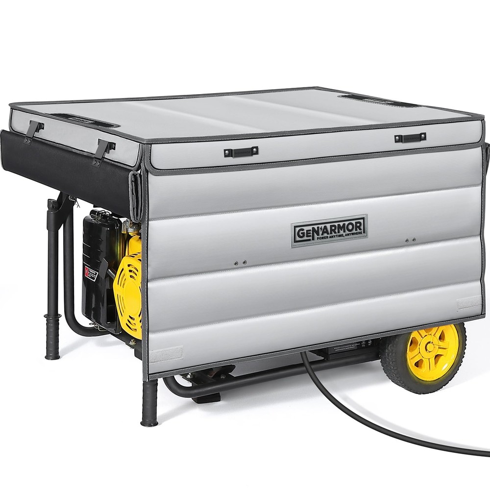 GenArmor Generator Tent Cover Running Waterproof Heavy Duty Grey