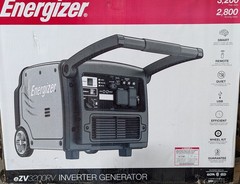 Energizer INVEZI32RRVD, 3200W Portable Inverter Generator OB