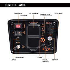 Generator，EPA Compliant, Eco-Mode Feature, Ultra Lightweight for GM1200i