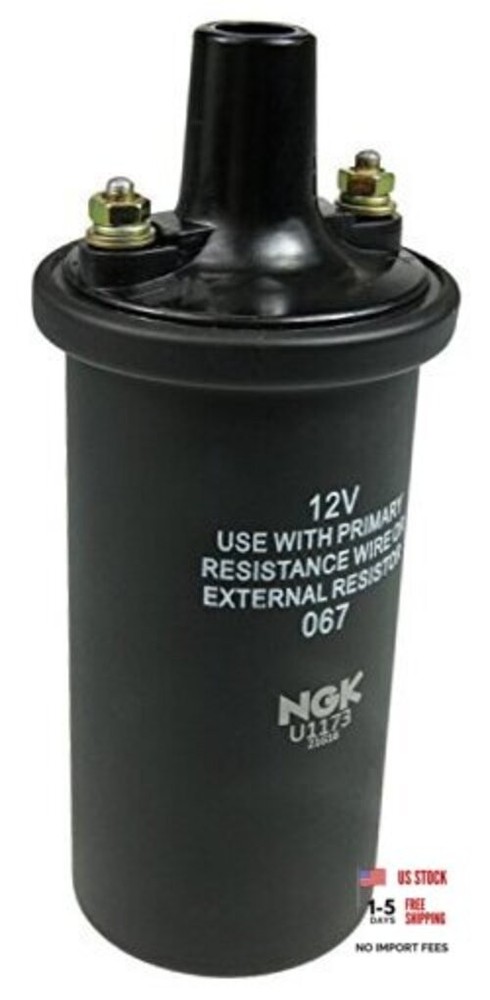 NGK U1173 (49030) Ignition Coil for Distributor-Based Ignition System