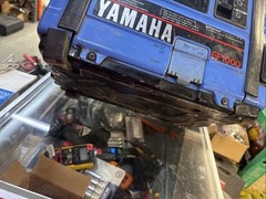 Vintage Yamaha EF1000 EF 1000 Portable Generator 12VDC Japan W/Manual & Cable