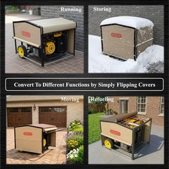 Generator Shed – Combining Generator Covers While Running & Generator Covers for