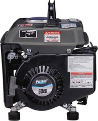 G1200SG 1200W Portable Gas Generator with Handle – Black/Gray