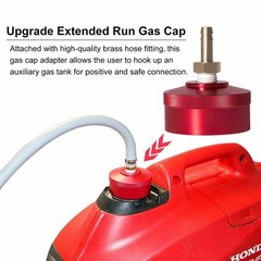 Aluminum Extended Run Gas Cap Kit For Honda EU2200i Generator Upgrade US❤