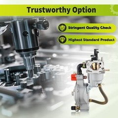 Dual Fuel LPG Conversion Carburetor for Generator GX200 160F 168F 170F GX160 New