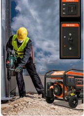 220V Single-Phase Electric Start Generator for Construction Emergencies