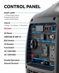 4000W 60db Gas Power Parallel EPA Inverter Generator RV Home Emergency EV Charge