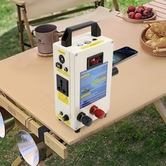 Generator Portable Power Supply Emergency Hand Crank Charger Household 110V 150W