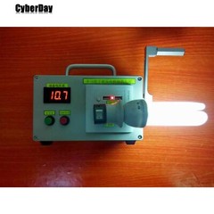 Rechargeable Battery 30W Portable Hand Crank Generator Emergency Power Supply