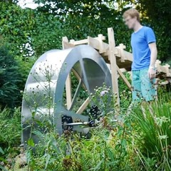 Low-Speed Disc-Type Water Turbine Generator Waterwheel Hydroelectric Generator