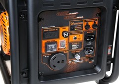 WEN GN400iX RV-Ready 4000W Open Frame Inverter Generator with CO Shutdown Sensor