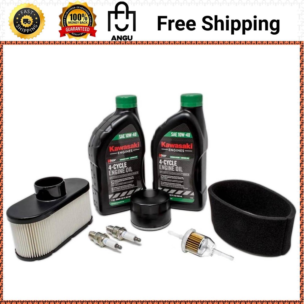 EPR Maintenance Kit for Kawasaki FR651V Engines Oil Filter Air Spark Plug
