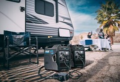 Pulsar GX400BN Dual Fuel Gas Propane 4000 Watt Inverter Generator with CO Alert