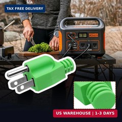 2 Pack Neutral Ground Bonding Plug for Portable Inverter Generator, Surge Protec