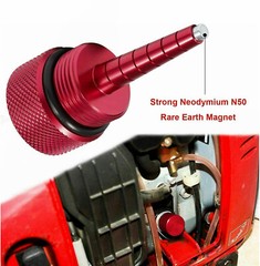 Magnetic Oil Dipstick For New Honda Generator EU2200i Aluminum Red