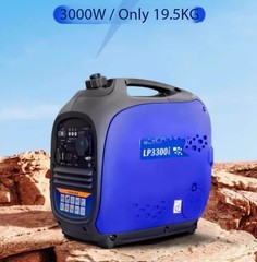 220V Small Quiet Inverter Gas Generator for Home Use and Outdoor Camping