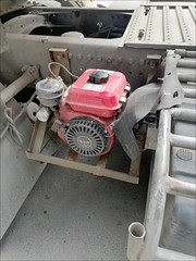 12v-24V 6KW Parking Air Conditioning Gasoline Generator diesel fuel Truck