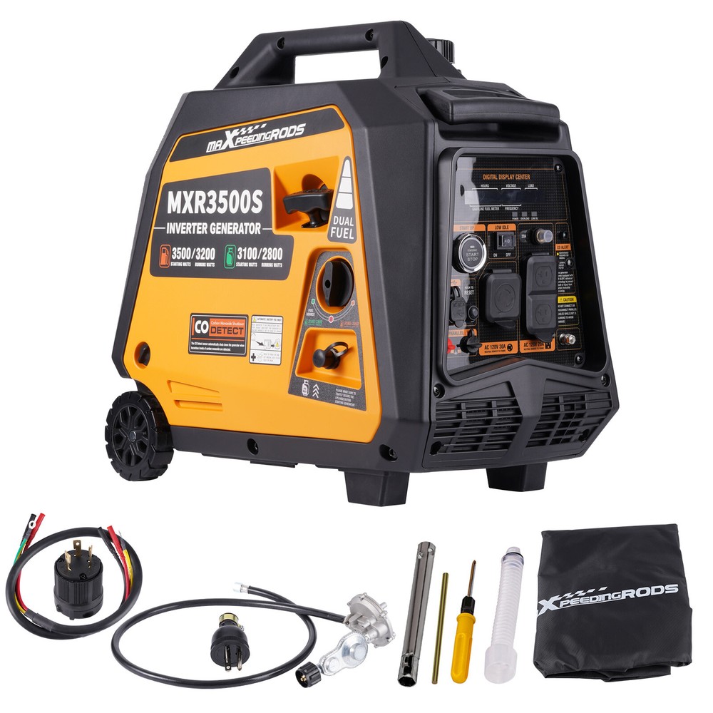 Inverter Generator 3200w Gasoline 2800w LPG Dual Fuel Home backup generator