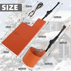 Kit para clima frío para calentador de batería y calentador de aceite