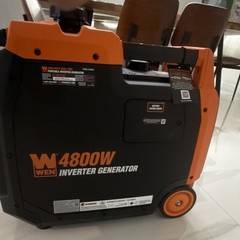 WEN GN480i 4800W Dual Fuel Inverter Generator Electric Start