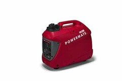 Powermate PM1200i 50ST P0080400 Gas Inverter Generator 1200 Watt 50 ST, Red, Bla