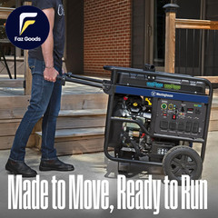 Westinghouse 18000 Peak Watt Dual Fuel Home Backup Portable Generator Remote