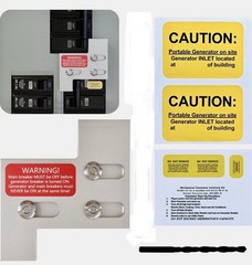Generator Interlock Kit Compatible With General Electric GE 150/200 Amp Panels