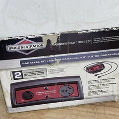 Briggs and Stratton inverter generator parallel kit