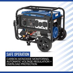 Powerhorse Portable Dual Fuel Generator, 4500 Watts